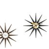 Sunburst Clock, George Nelson 1949Sunburst Clock rood