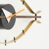 Eye clockEye Clock - walnoot/messing