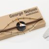 Eye clockEye Clock - walnoot/messing