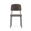StandardStandard donker eiken/zwart, frame diepzwart (glad), met viltglijders