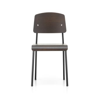 StandardStandard donker eiken/zwart, frame diepzwart (glad), met viltglijders