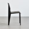 StandardStandard donker eiken/zwart, frame diepzwart (glad), met viltglijders