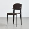 StandardStandard donker eiken/zwart, frame diepzwart (glad), met viltglijders