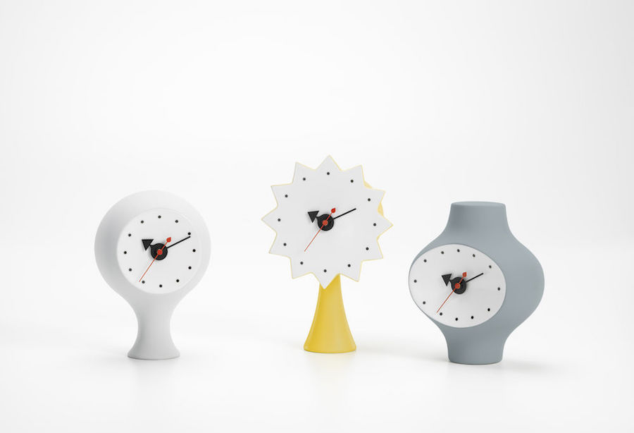 Ceramic Clock, Model 1Vitra - Ceramic Clock, Model 1 - lichtgrijs - limited edition - laatste stuk