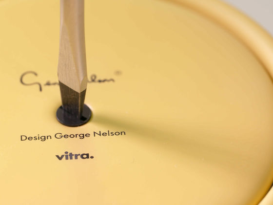 Ceramic Clock, Model 1Vitra - Ceramic Clock, Model 1 - lichtgrijs - limited edition - laatste stuk