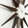 Sunburst ClockSuburst Clock - walnoot