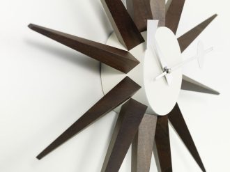 Sunburst ClockSuburst Clock - walnoot