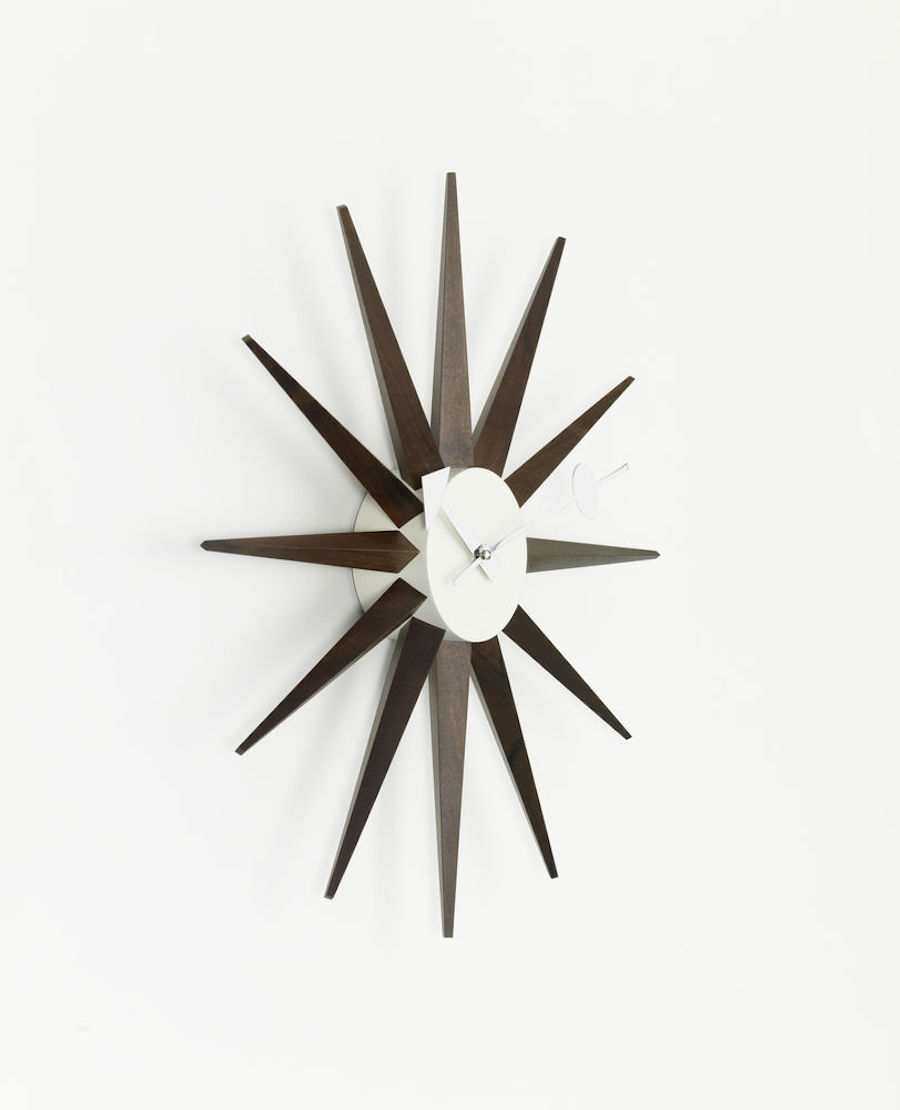 Sunburst ClockSuburst Clock - walnoot