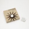 Sunburst ClockSuburst Clock - walnoot