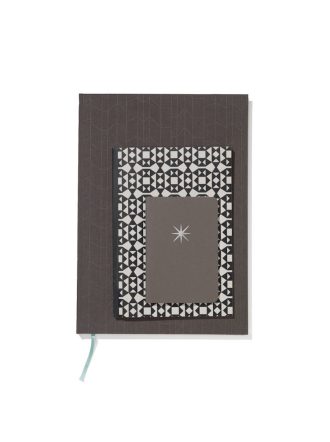 NotebooksVitra - Notebook Hardcover - A4: antraciet