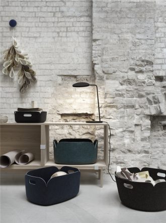 Muuto Restore Round BasketRestore round basket - zwart