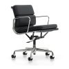 Soft Pad EA 217Eames Soft Pad EA 217 bureaustoel zwart, leder Premium