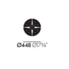 Petal ClockPetal Clock - zwart/messing