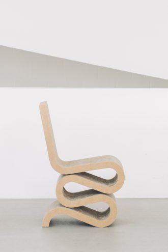 Wiggle Side ChairWiggle Side Chair, Frank Gehry, 1972