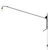 PotencePotence - muurlamp, zwart, 220-240 V, 50/60 Hz, E27, plug type C