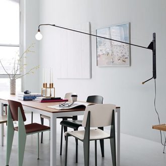 PotencePotence - muurlamp, zwart, 220-240 V, 50/60 Hz, E27, plug type C