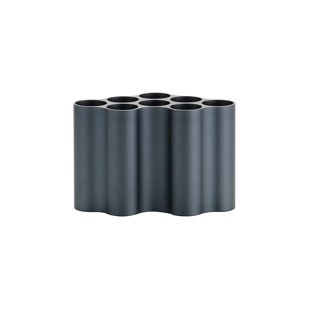 Nuage Nuage vaas, geanodiseerd aluminium, small steel blue