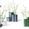 Nuage medium light silverNuage vaas, geanodiseerd aluminium, medium light silver