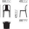 Belleville Chair Belleville Chair, basalt