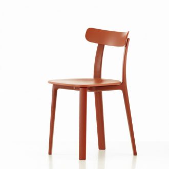 All Plastic Chair All Plastic Chair, brick - two-tone