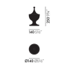 Ceramic Containers No.2 - creamCeramic Containers No.2 - cream