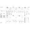Glijders, DSW DAW, set van 4Glijders - DSW DAW - zwart