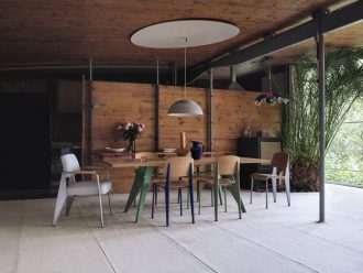 StandardStandard - Bleu Marcoule - Naturel eiken