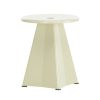 Tabouret MétalliqueTabour.Métallique - Blanc Colombe