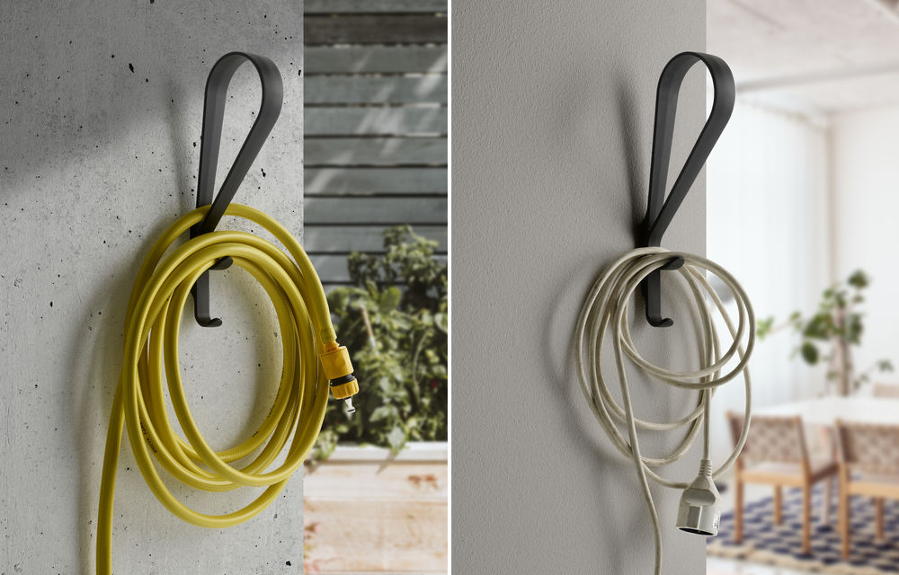 Tupla Wall HookTupla Wall Hook, zwart
