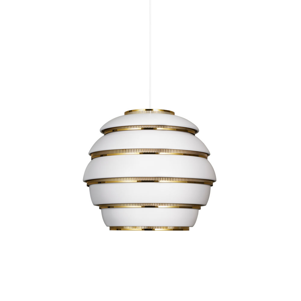 A331 Hanglamp "Beehive"A331 Hanglamp wit/Mss EU