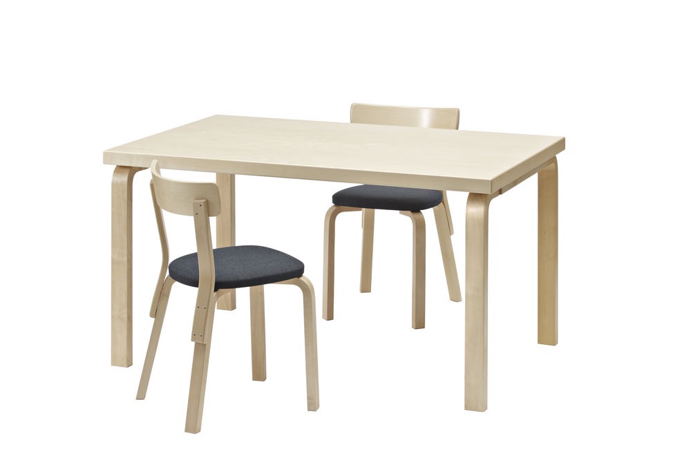Table 82BTB82B Artek Tafel 82B berken 74 cm