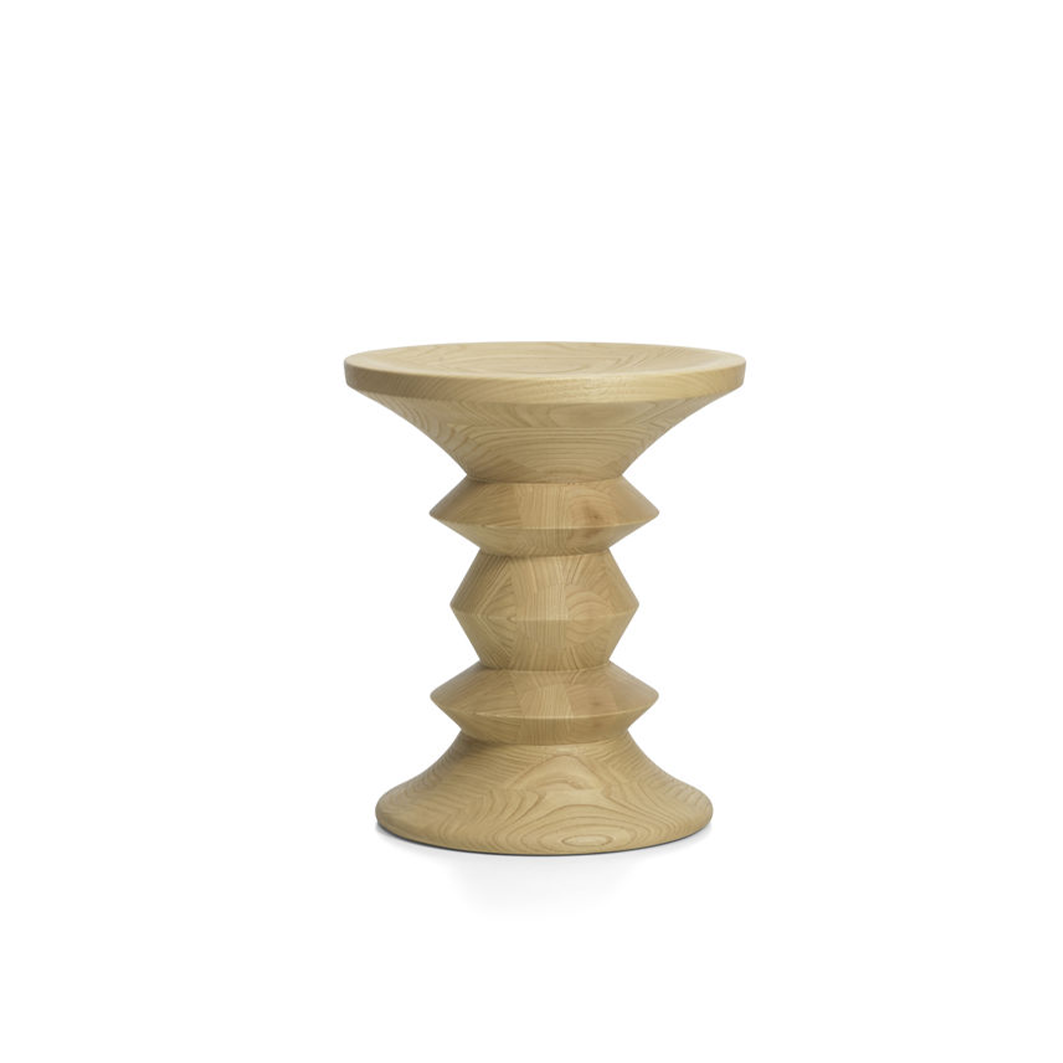 Eames Stool, Model AEames Stool A naturel kastanje
