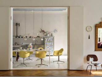 Eames Plastic Armchair DALEAS DAL Plastic Armchair (nieuwe hoogte)