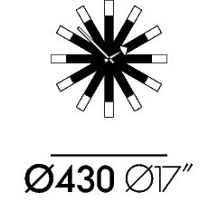 Wheel ClockWheel Clock - walnoot