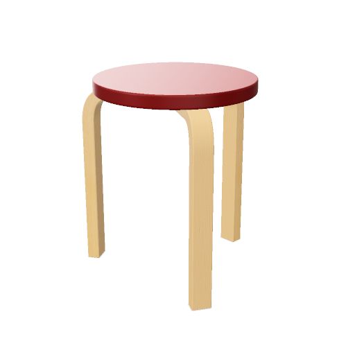 S60 naturel/rood ongemonteerd