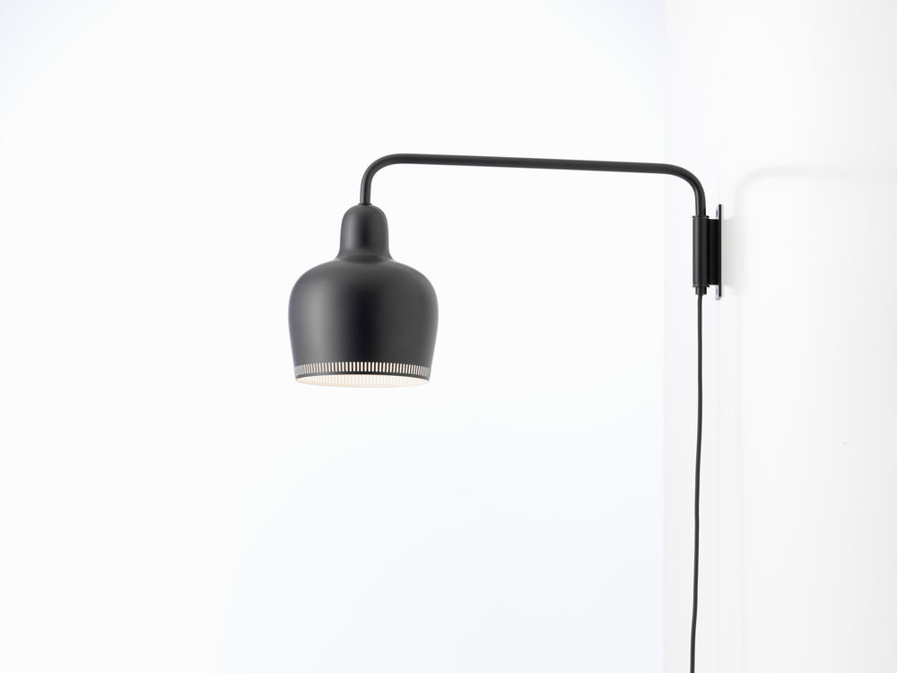 A330S wandlampA330S - Wandlamp zwart EU