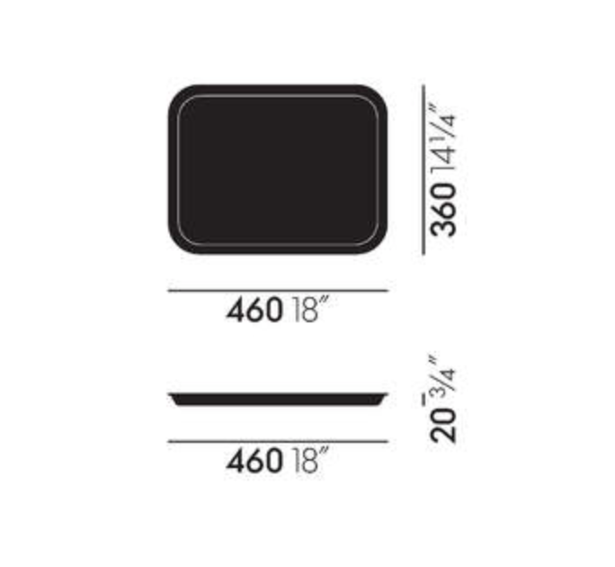 Classic Trays large, Dot PatternClassic Trays - Dot Pattern