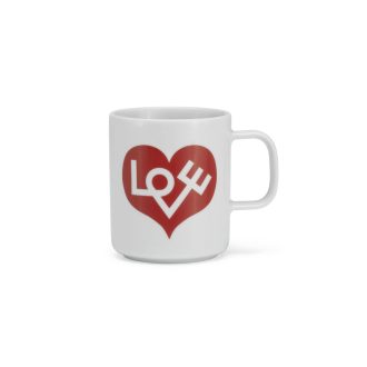 Coffee Mug - Love Heart Crimsonkoffietas - Love Heart Crimson
