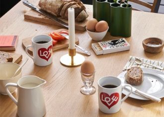 Coffee Mug - Love Heart Crimsonkoffietas - Love Heart Crimson