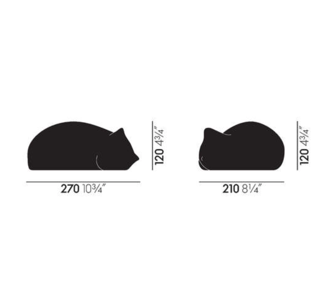 Resting Cat, smallResting Cat - beige