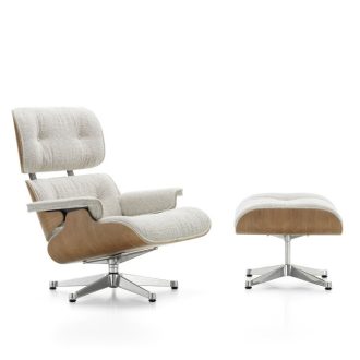 Eames Lounge Chair & Ottoman XL - NUBIA FABRICEames Lounge Chair & Ottoman XL - kers, nubia cream/sand
