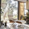 Eames Lounge Chair & Ottoman XL - NUBIA FABRICEames Lounge Chair & Ottoman XL - kers, nubia cream/sand