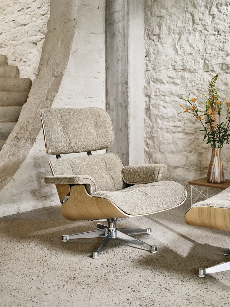 Lounge Chair en Ottoman - ChestnutLCH Lounge Chair en Ottoman