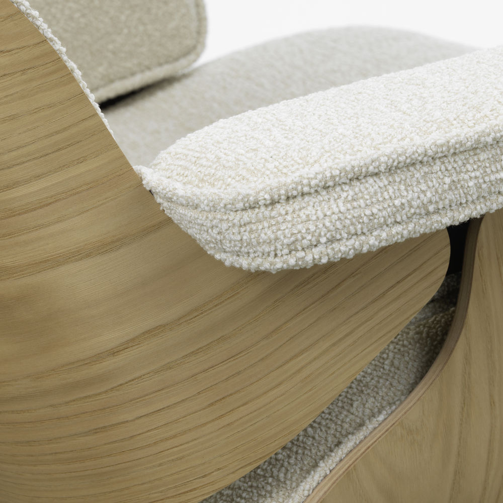 Lounge Chair en Ottoman - ChestnutLCH Lounge Chair en Ottoman