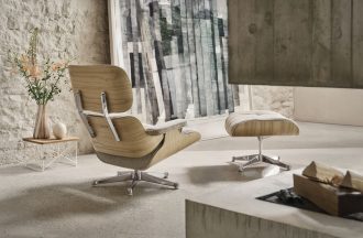 Lounge Chair en Ottoman - ChestnutLCH Lounge Chair en Ottoman