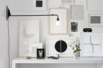 Petite PotencePetite Potence, wandlamp, diepzwart