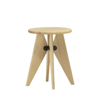 Tabouret SolvayTabouret Solvay - krukje, massief eiken naturel, geolied