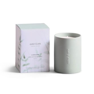 Scented candle no. 03Geurkaars - wild mint & cut grassWINTERSTOCKSALEgeldig tot 31/12/2026
