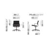 Soft Pad Chair EA 217Soft Pad Group EA 217 - Leder cognac