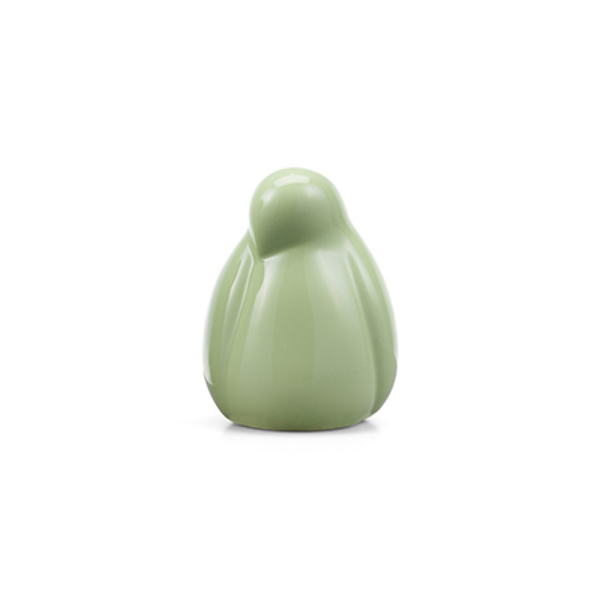 Resting Bird, smallResting Bird - lichtgroen - LAATSTE STUK - VERLAAT COLLECTIE